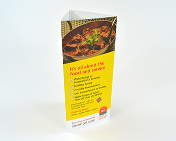 Printing company for Table Talkers Menus