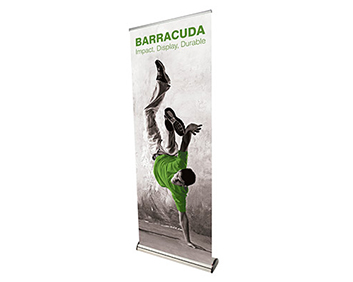 Printing company for Barracuda Roller Banner
