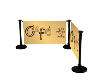 Printing company for CAFE BARRIERS