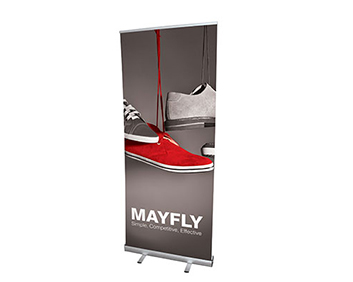 Printing company for Mayfly Roller Banner