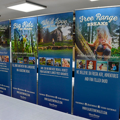 Re-dress your existing roller banner  - DWJ printers