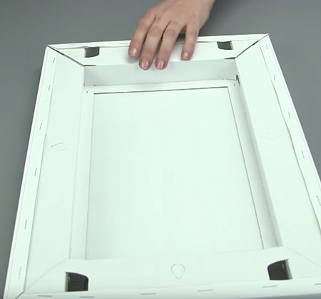Printed Canvas  (Self Assembly Cardboard) - DWJ printers